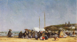 The Beach at Trouville